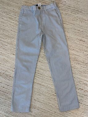 Boys JCrew seersucker pants